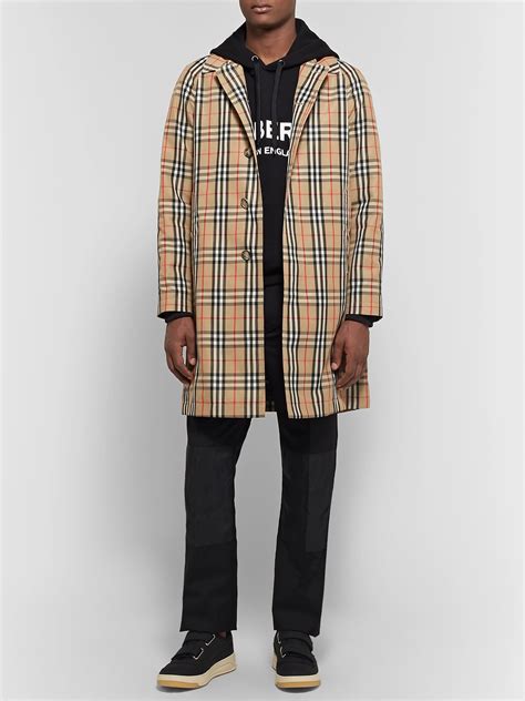 burberry mr porter|BURBERRY Checked Nylon.